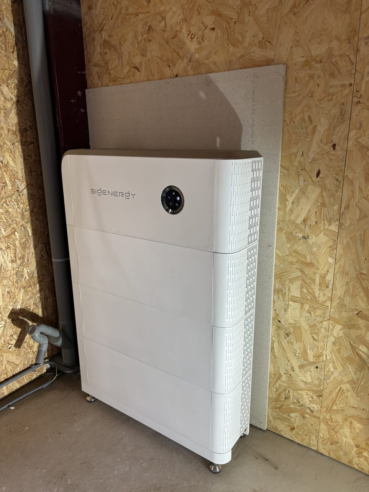Sigenergy thuisbatterij geïnstalleerd in een Nederlandse woning